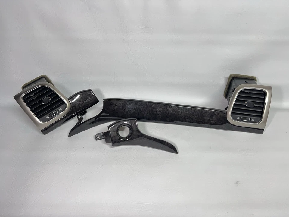 Jeep Grand Cherokee 2011-2021 Juego de bisel de ventilación de encendido OEM grano de madera Foto 2 de 4