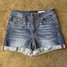 Women s Aeropostale Short Jean MIDI High Waisted Size 2