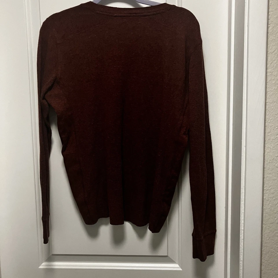 Top térmico de manga larga Vince para mujer talla M marrón/óxido Foto 3 de 4