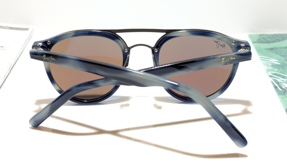 NEW Maui Jim Sunny Days Blue Horn Polarized Blue Hawaii Lens  display picture 3