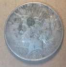 90% Silver Old US Coin: 1922 San Francisco Mint Peace Silver Dollar .7734 Oz ASW