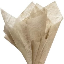20 Sheets Flower Wrapping Papers, Korean Cotton Wrapping Flower Paper, Khaki