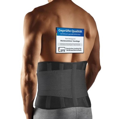 BACK BODYGUARD Rückenstützgürtel Nierengurt Orthogürtel Nierenwärmer Herren und