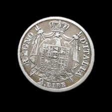 Italie Napoléon Ier (1805-1814) 2 Lire 1808 Milan