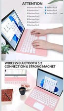 Surface Pro Bluetooth Keyboard Backlit Touch Pad Rii