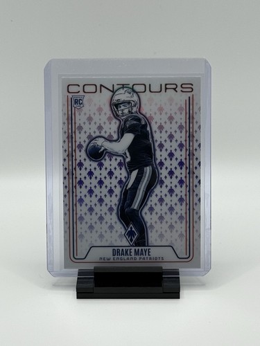 2024 Panini Phoenix - Contours Drake Maye #CON-DME Purple (RC)