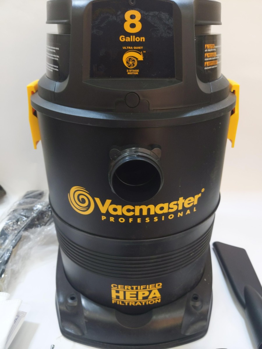 Vacmaster Pro 8 Gallon Certified Hepa Filtration Wet Dry Vacnull