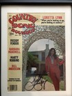 LORETTA LYNN Autographed Vintage Country Song Roundup Magazine Framed & Matted — photo 2
