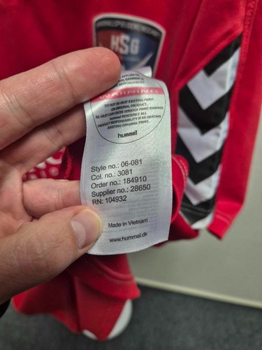 HSG Velbert / Heiligenhaus Handball Trikot, Hummel, Größe XL, Gebraucht, Top! - Bild 11 von 12