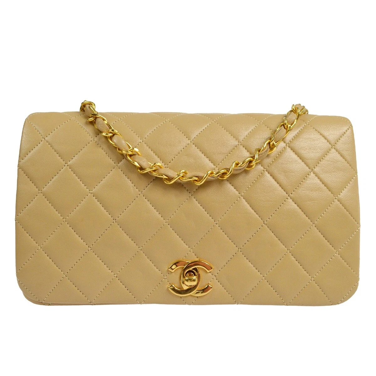 Quilted chain purse sale