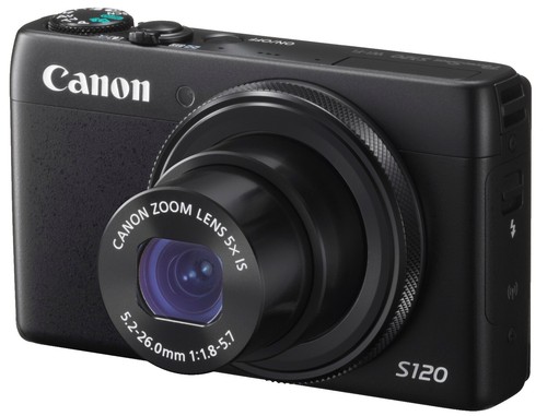 (美品)Canon キャノン Power shot S120 PC2003 Canon PowerShot S120 Point-and-Shoot Camera - Black, F/1.8