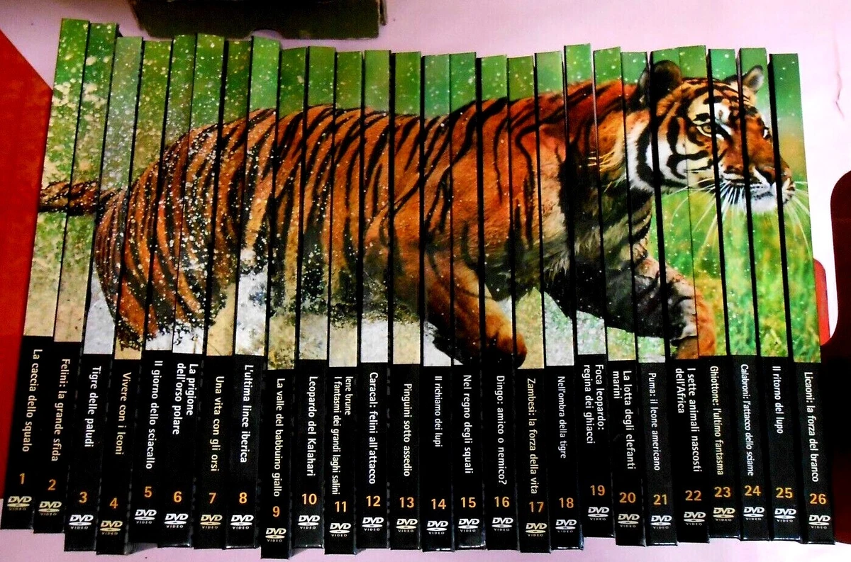 NATURAL KILLERS 26 Dvd Natura Fuori Catalogo Completi Di