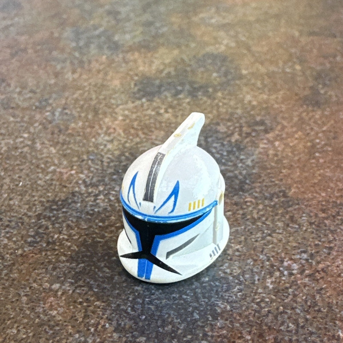 Lego Star Wars Captain Rex Helmet & Head PHASE 1 from set 7869