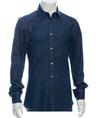 Alexander McQueen Denim Harness Shirt 