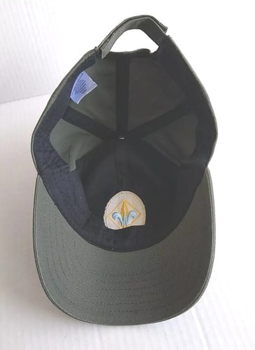 Boy Scouts Webelos Hat Cap Size SM/MD Small Medium BSA Green Red Plaid - Picture 5 of 6