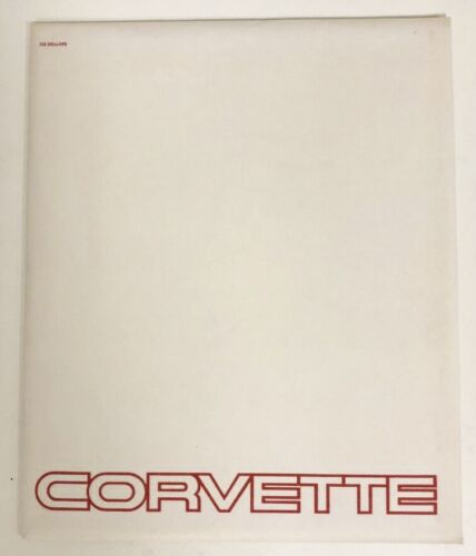 2 Vintage Corvette Dealer Brochures, 1983, 1999 - GRP-0107 - Picture 1 of 4