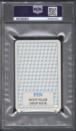 Bret Hart 1992 WWF Quartetts Series 3 GERMAN CARD PSA 8 WWE POP 1 - Picture 2 of 2
