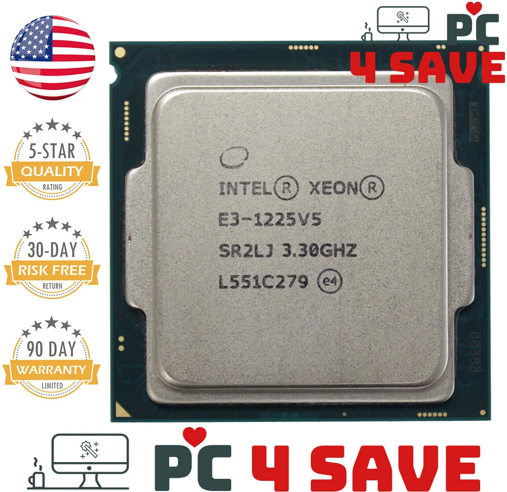 Preços baixos em Processador Xeon Intel Xeon E3-1225 V5 Modelo de