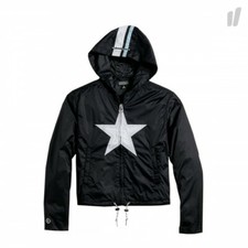 Converse Mademe One Star..medium..women's Nylon Hooded Track Jacket Short M