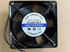 1pc UNITEDPRO A1238H11B-T Plug-in AC115V 0.28A/0.21A fan