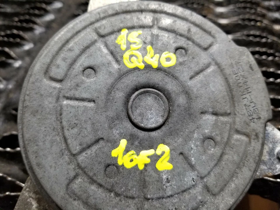 14 15 INFINITI Q40 RADIATOR COOLING FAN MOTOR 2pcs OEM - Image 4 of 4