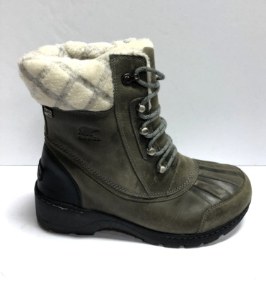 Sorel Women's Whistler Mid Snow Boots Quarry, Size 11 M | eBay