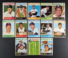 1964 Topps Baseball Starter Set 13 Cards