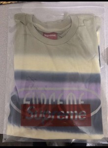 supreme rainbow stripe tee