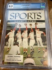 March 5, 1956 Stan Musial St. Louis Cardinal Sports Illustrated NO LABEL CGC 8.5
