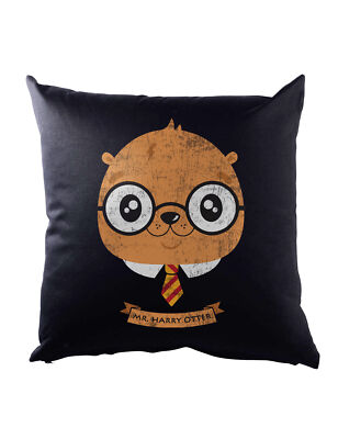 Harry Otter Cushion Pillow Fun Potter Wizard Animal Wildlife Nature