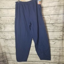 Men's Hanes Premium Navy Pants Size 2XL