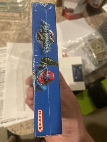 Metroid Fusion GBA (Nintendo Game Boy Advance) CIB w/plastic - Picture 10 of 13