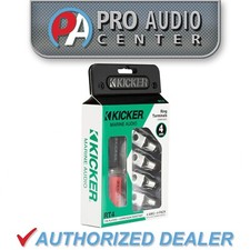 47RT4 KICKER Marine-Grade 5/16" Ring Terminals for 4 AWG 4 Gauge Wire 4 Pack 