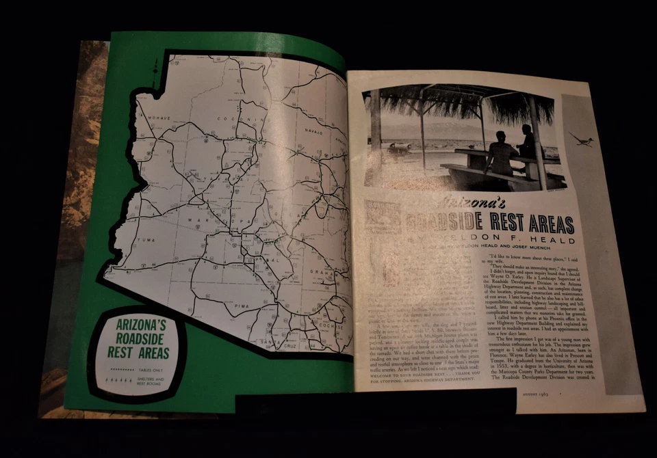 Vintage Arizona Highways Magazine - Coronado Trail ~ August  1963 - Image 4 of 4
