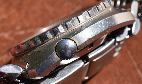 Seltene Vintage AQUA LUNG U.S Taucher Quarz Uhr Edelstahl Original Band - Bild 5 von 12