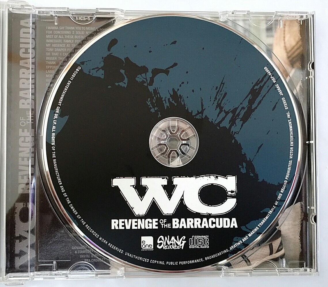 CD) WC – Revenge Of The Barracuda , 4 Bonus Track, NM CD) WC – Revenge Of The Barracuda , 4 Bonus Track, NM