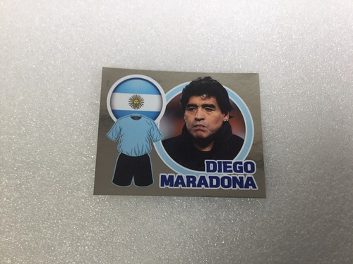 2010 Topps England Diego Maradona #169 Sticker Unused - Picture 5 of 8
