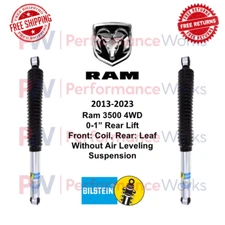 Bilstein B8 5100 Shock Absorber Pair 0-1" Rear Lift Fits 13-23 Ram 3500 4WD
