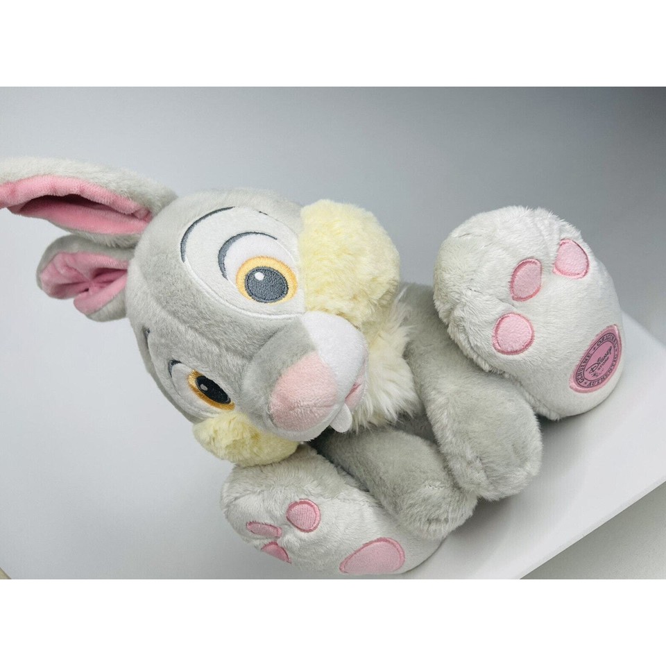 Thumper Plush Big Feet Rabbit Stuffed Toy 12" Sitting Disney Store eBay