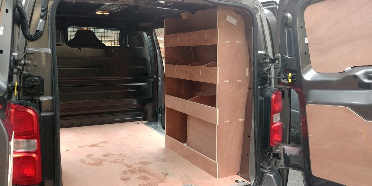 Citroen DISPATCH MWB New 2016 Van Racking Plywood Shelving