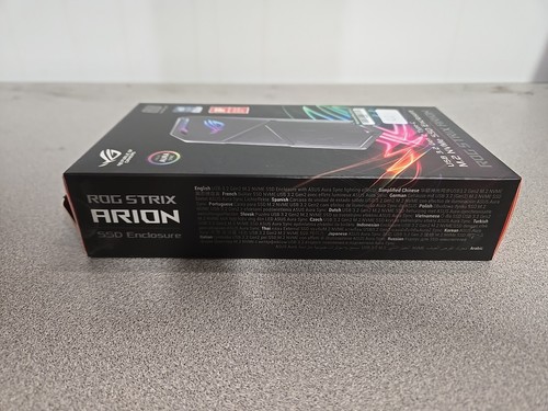 New Asus Rog Strix Arion SSD Enclosure - Picture 7 of 12