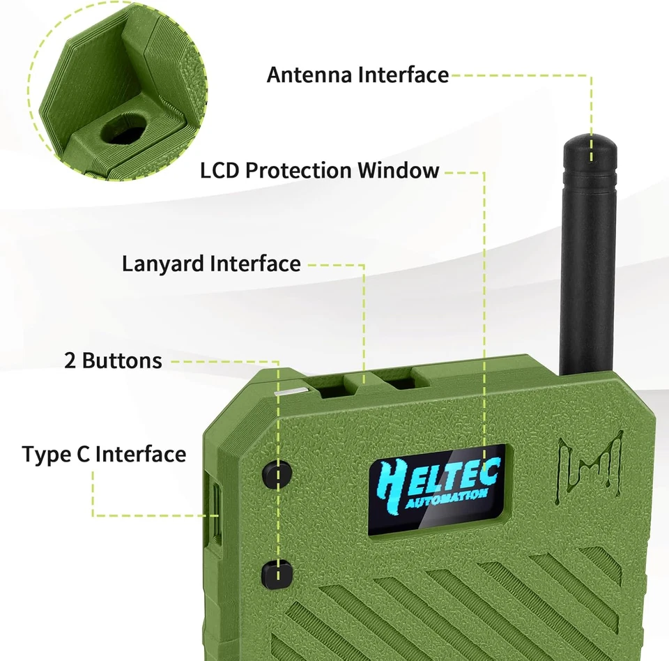 Scheda di sviluppo LoRa ESP32 con display OLED 0.96" per Arduino, LoRaWAN, IoT, G - Immagine 4 di 4
