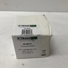 TradePro TP-40VA Tranformer 120/208/240 VAC 