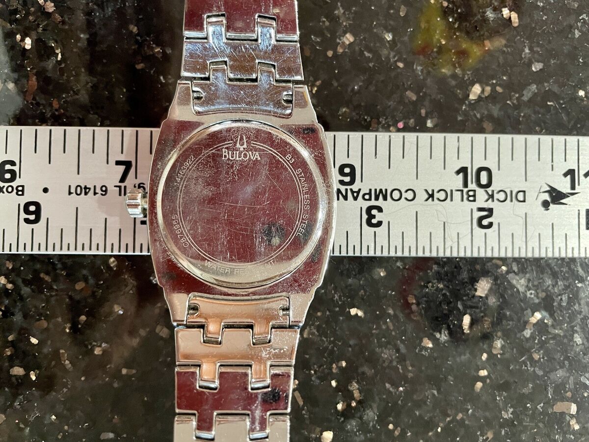 BULOVA Watch SS Crystals Swarovski Unisex C876965 Water BULOVA Watch SS Crystals Swarovski Unisex C876965 Water