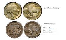 1921-S  Buffalo Nickel - VF/  Very Fine  (SA)