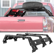 13.6" 1000LBS Overland Bed Racks Truck Cargo Carrier for 05-2023 Toyota Tacoma