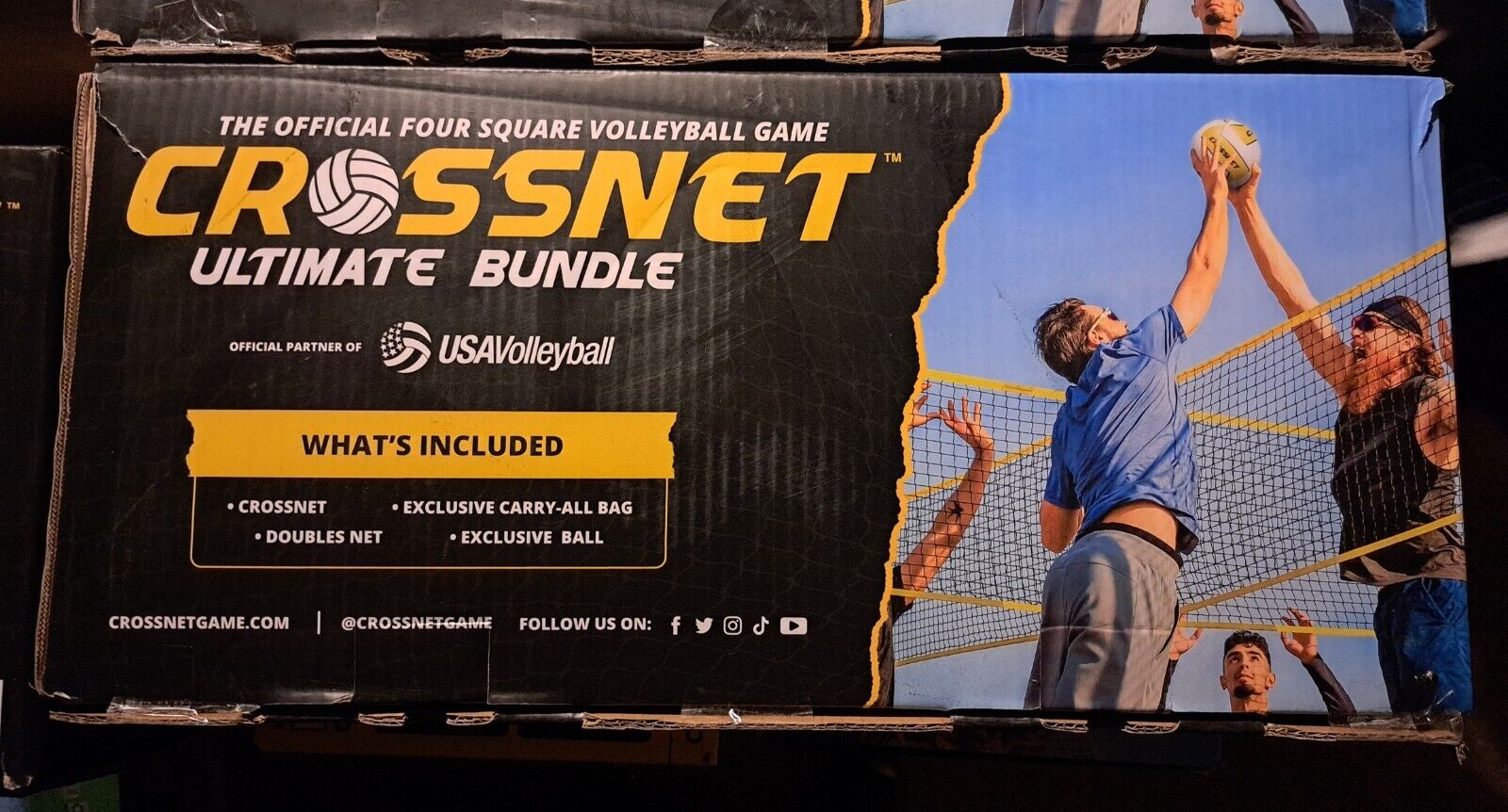 CROSSNET, Four Square Volleyball Net