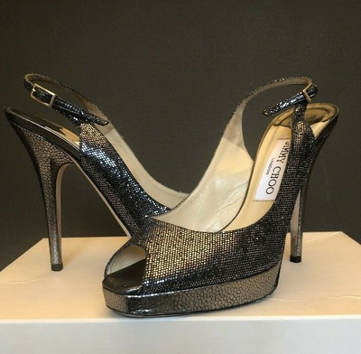 jimmy choo peep toe slingback