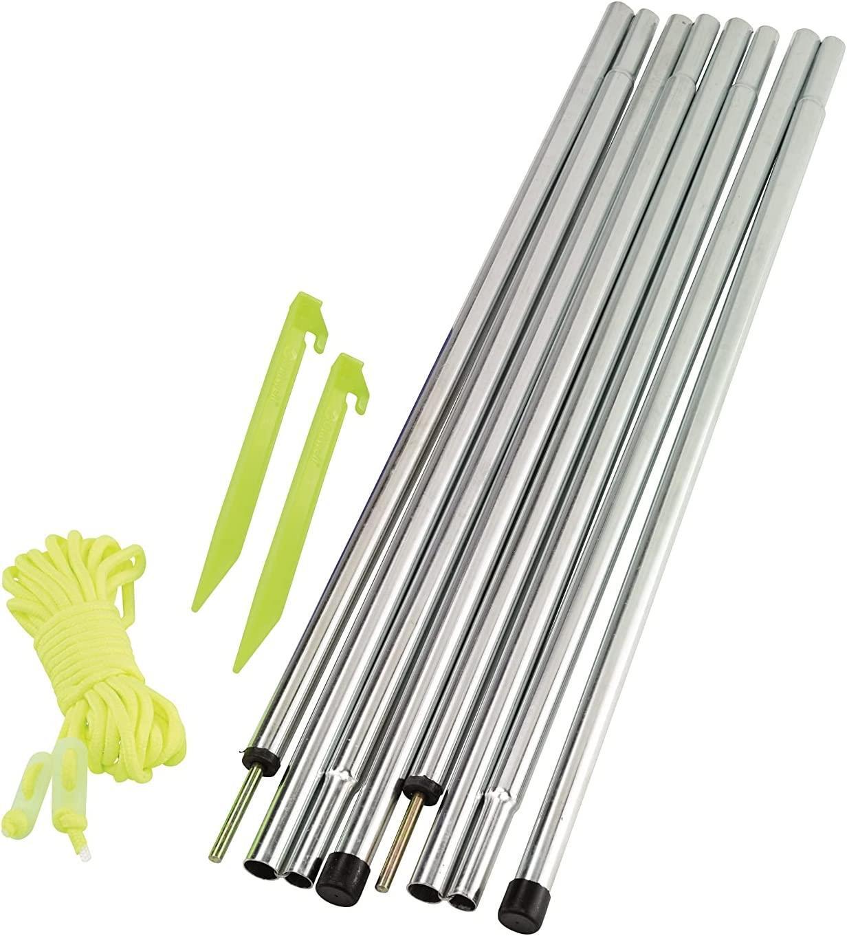 Juego de postes verticales Outwell 200 cm tienda toldo universal dosel acero 530740