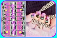 Color Nail Polish Strips, 16ct. Custom  Bippity Boppity Read Description Below